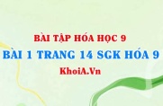 Bài 1 trang 14 SGK Hoá 9: Tính chất Hoá học của Axit